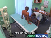 Preview 3 of FakeHospital Cheated boyfriend wants tests but gets with sexy nurse