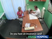 Preview 2 of FakeHospital Slim babe wants sex with doctor