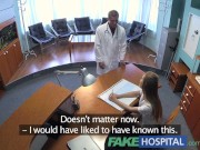 Preview 1 of FakeHospital Hot sex with doctor and nurse in patient waiting room