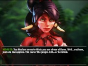 Preview 2 of Nidalee Queen Of The Jungle - League Of Legends Porn Parody
