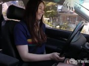 Preview 2 of Hot Matilda Masturbating While Driving