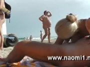 Preview 3 of handjob on a public beach by naomi1 cap agde