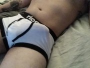 Preview 6 of No hands cumming in boxers