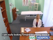 Preview 1 of FakeHospital New nurse takes double cumshot from horny doctor