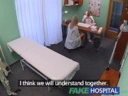 Preview 4 of FakeHospital New nurse takes double cumshot from horny doctor