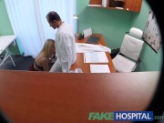 Preview 6 of FakeHospital New nurse takes double cumshot from horny doctor