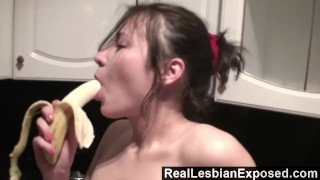 RealLesbianExposed - Horny Lesbians Fooling Around