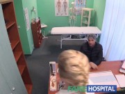 Preview 1 of FakeHospital Hot wet pussy solves penis problem