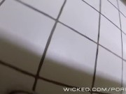 Preview 6 of Wicked - Couple has sex in public bathroom