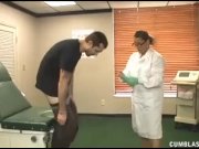 Preview 3 of Busty doctor heals a huge boner