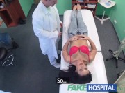 Preview 4 of FakeHospital Doctor seduces sexy holiday maker