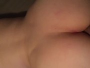 Preview 1 of College girl getting anal creampie