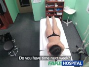 Preview 5 of FakeHospital Black haired student wants cock