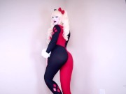 Preview 3 of Harley Quinn Cosplay Farts Batman Face Farting