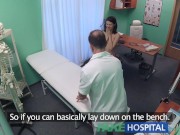 Preview 4 of FakeHospital Cock therapy helps sensitive pussy
