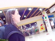 Preview 3 of MallCuties  public girl, czech teen girl