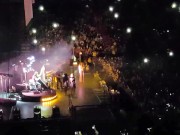 Preview 2 of Live Concert in Miami - Public pissing, upskirt, pussy, fucking & Creampie