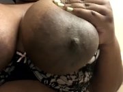 Preview 5 of horny girl big black areolas