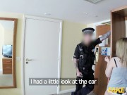 Preview 2 of Fake Cop Curvy slut bounces on cops cock