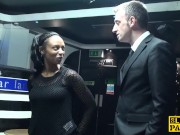 Preview 2 of Black british sub face and pussyfucked
