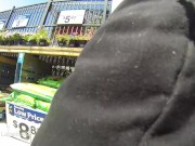 Preview 4 of Wetting jeans at WalMart and public parks