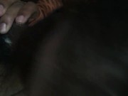 Preview 1 of Chicago Head Goddess sucking on black hairy truck driver