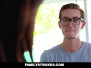 Preview 3 of ❤️FamilyStrokes - College Bro Cums Home To Horny step Sis