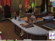 Preview 3 of The Sims 4: Wicked Woohoo Sex MOD - Fucking The Neighbourhood.