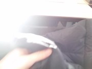 Preview 1 of Handjob And Cumming Hard In Public Transport