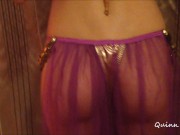 Preview 3 of Harem Seductress (Strip Tease, Pussy Eating, Lapdance, Creampie)--QuinnTracey