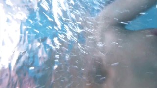Bathing in Solitude - Cum watch Riley Reid pleasure herself in nature.