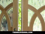 Preview 2 of TeensLoveAnal - Surprise Anal Sex For SuperModel GF