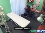Preview 1 of FakeHospital Doctor examines cute hot sexy patient with his cock