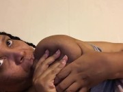Preview 5 of Sucking my nipples