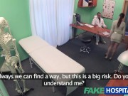 Preview 3 of FakeHospital Doctor gets sexy patients pussy wet