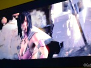 Preview 1 of Gaberiella Monroe Losing at Mortal Kombat X and striping off my cloths
