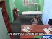 Preview 3 of FakeHospital Shy cute Russian cured by cock in mouth and pussy treatment