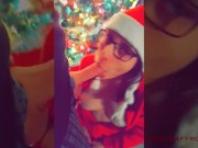Preview 2 of Creampie for Christmas! Sexy Snapchat Saturday - December 3rd 2016