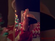 Preview 5 of Creampie for Christmas! Sexy Snapchat Saturday - December 3rd 2016