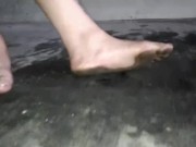 Preview 5 of Dirty Feet Parking-Lot Slave