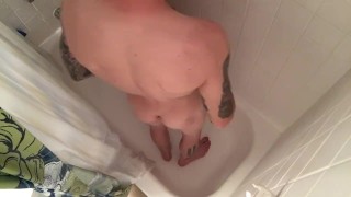 sexy blowjob in the shower