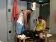 Preview 2 of MenOver30 Helping His Dick at the Gym