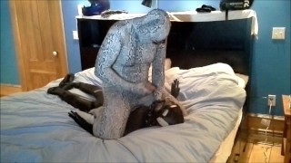 zentai snake humps and shoots or orca frogman