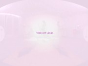 Preview 1 of VR BANGERS- Isabella Chrystin Give best blowjob in the middle of art class
