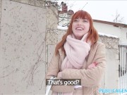 Preview 2 of Public Agent German Redhead Loves Cock