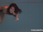Preview 1 of Erotic underwater show of Natalia
