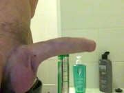 Preview 2 of Pissing with a morning erection