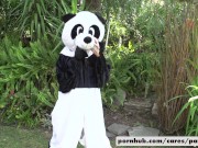 Preview 2 of Kimmy Granger Fucks Keiran Lee Panda Style