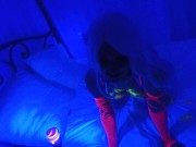 Preview 5 of SecretCrush - Succubus POV Fucking & Blowjob Covers Ass In UV Body Paint