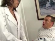 Preview 4 of WANKZ- Sexy Nurse Cassidy Helps Man Who Took Viagra